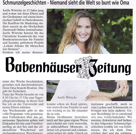 Babenhäuser Zeitung – Schmunzelgeschichten
