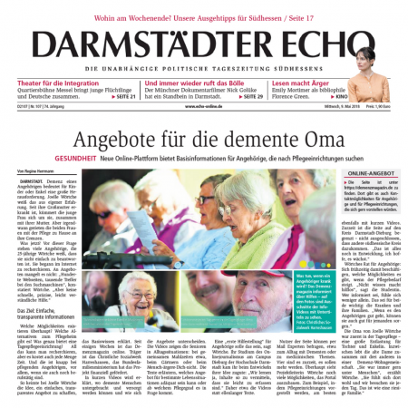 Darmstädter Echo – Angebote für demente Oma – Pressetext
