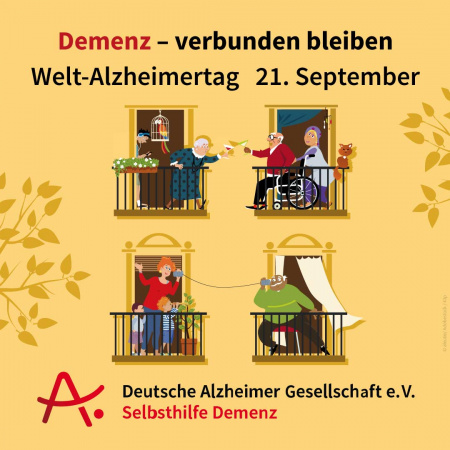 Demenz – verbunden bleiben / Welt-Alzheimertag & Woche der Demenz